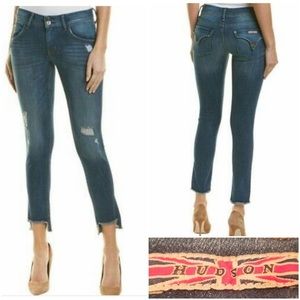 Hudson Cat Midrise Skinny w/step hem-size 26